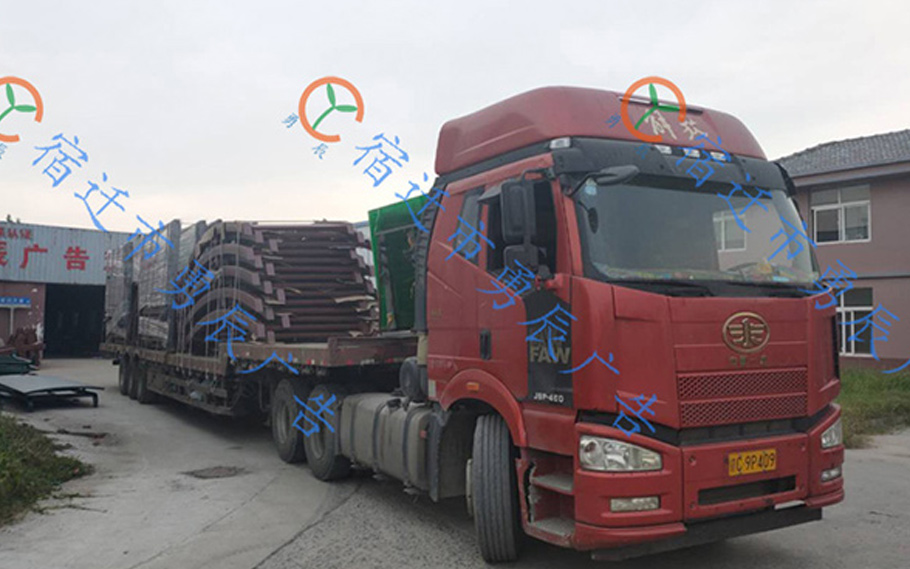江西候车亭发货第一车